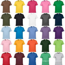 2017 new custom design t-shirt sublimation print polyester plain shirt